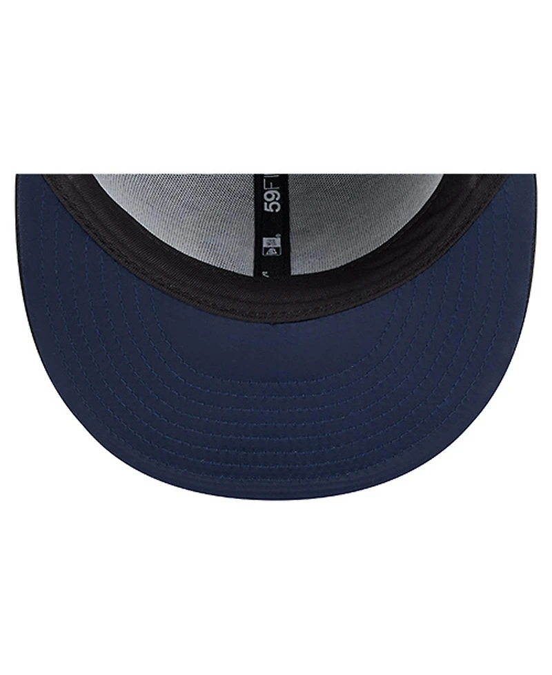 New Era Men's Black Houston Texans Soutache 59FIFTY Fitted Hat