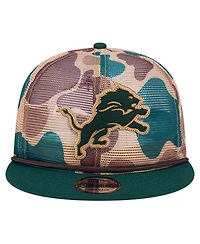 New Era Men's Camo Detroit Lions Duck Camo 9FIFTY Snapback Hat