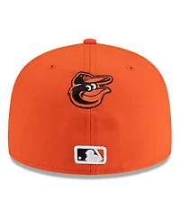 New Era x Hyperfly Men's Orange Baltimore Orioles 59FIFTY Fitted Hat