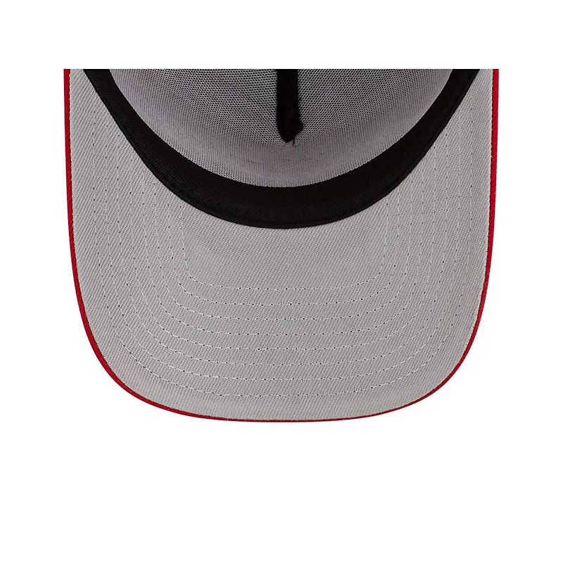 New Era x Hyperfly Men's Red Boston Red Sox A-Frame 9FORTY Adjustable Hat