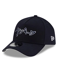New Era x Hyperfly Men's Navy New York Yankees A-Frame 9FORTY Adjustable Hat