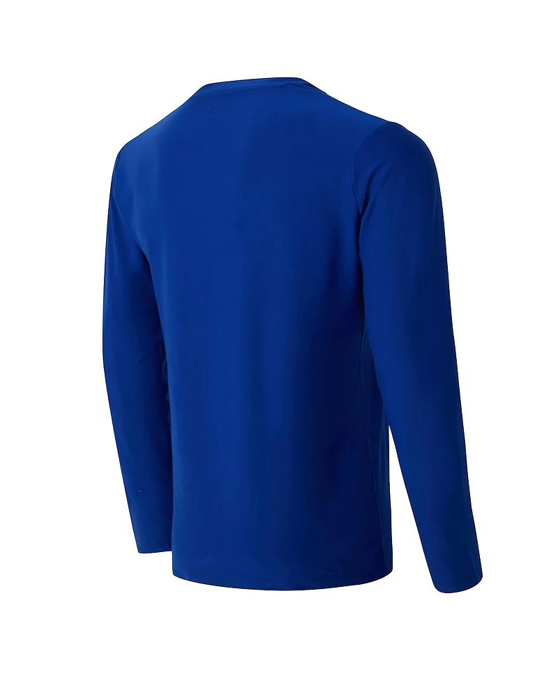 Concepts Sport Men's Royal Buffalo Bills Chestnut Long Sleeve Top and Pants Set