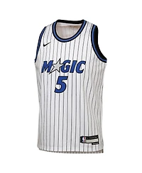 Nike Big Boys and Girls Paolo Banchero White Orlando Magic Swingman Player Jersey