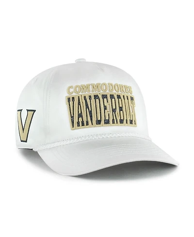 '47 Brand Women's White Vanderbilt Commodores Outspoken Hitch Adjustable Hat
