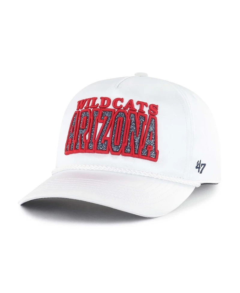 '47 Brand Women's White Arizona Wildcats Outspoken Hitch Adjustable Hat