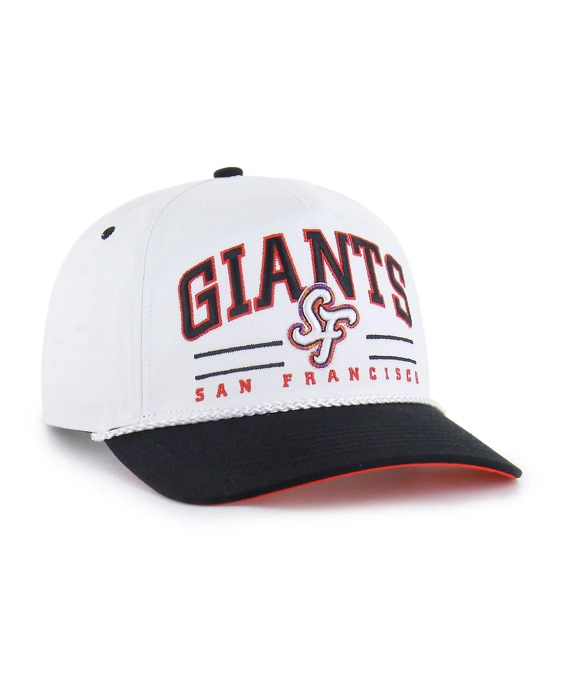 '47 Brand Men's White San Francisco Giants City Connect Roscoe Hitch Adjustable Hat