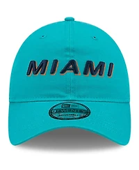 New Era Men's Aqua Miami Dolphins 2025 Rivalries Collection Team 9TWENTY Adjustable Hat