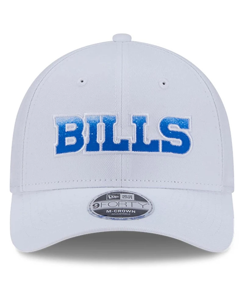 New Era Men's Gray Buffalo Bills 2025 Rivalries Collection Team 9FORTY M-Crown Adjustable Hat