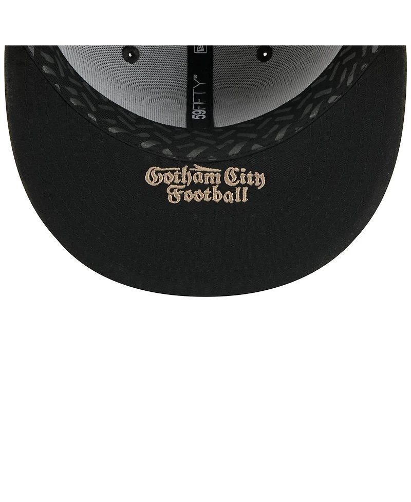 New Era Men's Gotham Green York Jets 2025 Rivalries Collection Sideline Rope 59FIFTY Fitted Hat