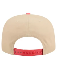 New Era Men's Light /Light Beige Pittsburgh Pirates Color Pack A-Frame 9FIFTY Snapback Hat