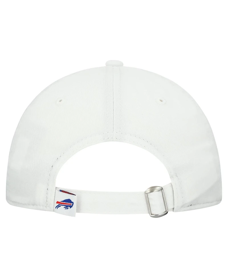 New Era Women's White Buffalo Bills Team Fan 9TWENTY Adjustable Hat