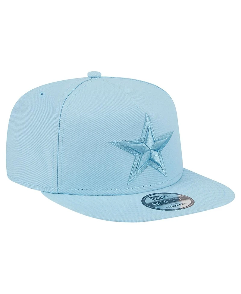 New Era Men's Light Blue Dallas Cowboys Color Pack A-Frame 9FIFTY Snapback Hat
