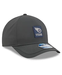 New Era Men's Charcoal Tennessee Titans 2025 Sideline Cold Weather 9FORTY M-Crown Adjustable Hat