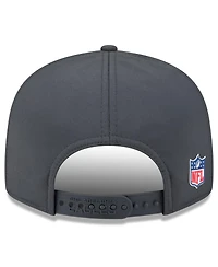 New Era Men's Charcoal Philadelphia Eagles 2025 Sideline Cold Weather Split Panel 9FIFTY Snapback Hat