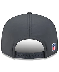 New Era Men's Charcoal San Francisco 49ers 2025 Sideline Cold Weather Split Panel 9FIFTY Snapback Hat