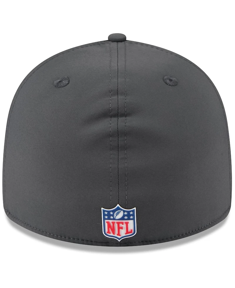New Era Men's Charcoal San Francisco 49ers 2025 Sideline Cold Weather Retro Crown 59FIFTY Fitted Hat