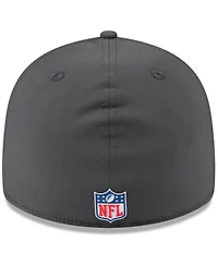 New Era Men's Charcoal San Francisco 49ers 2025 Sideline Cold Weather Retro Crown 59FIFTY Fitted Hat