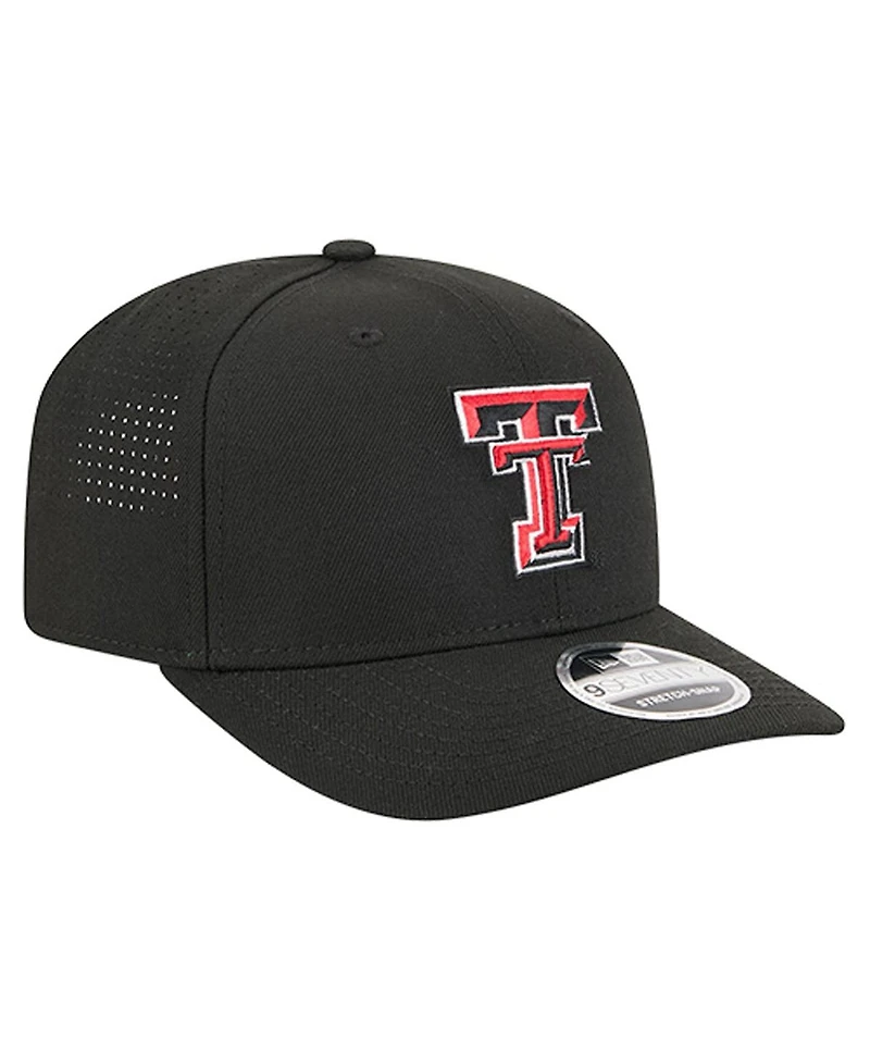 New Era Men's Black Texas Tech Red Raiders Team 9SEVENTY Adjustable Hat