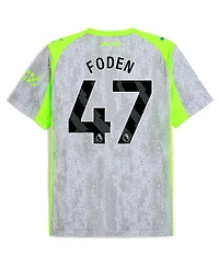 Puma Men's Green/Neon Green Manchester City 2025/26 Third Replica Jersey