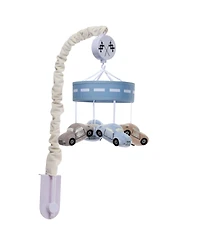 Lambs & Ivy Little Racer Musical Car/Transportation Baby Crib Mobile Soother Toy