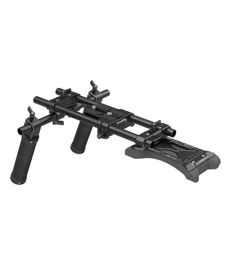 SmallRig 2896B Basic Shoulder Mount Kit with Basic Shoulder Pad and 2x 15mm Aluminum Rod