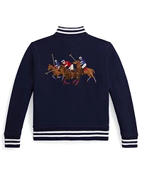 Polo Ralph Lauren Boys 2-7 Triple-Pony Baseball Jacket