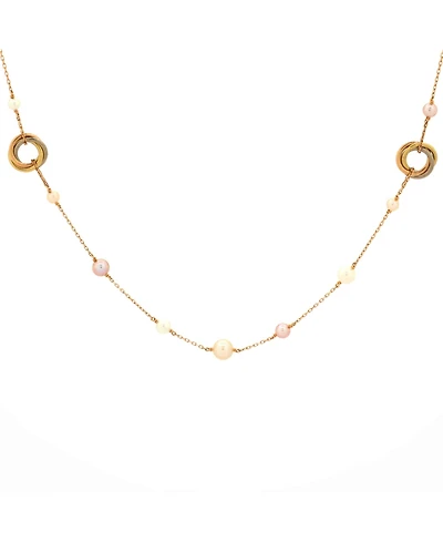 Pre-Owned Cartier Trinity Station Long Necklace