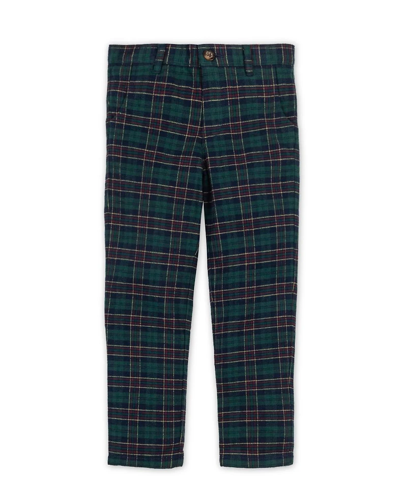 Hope & Henry Big Boys' Organic Brushed Suit Pant