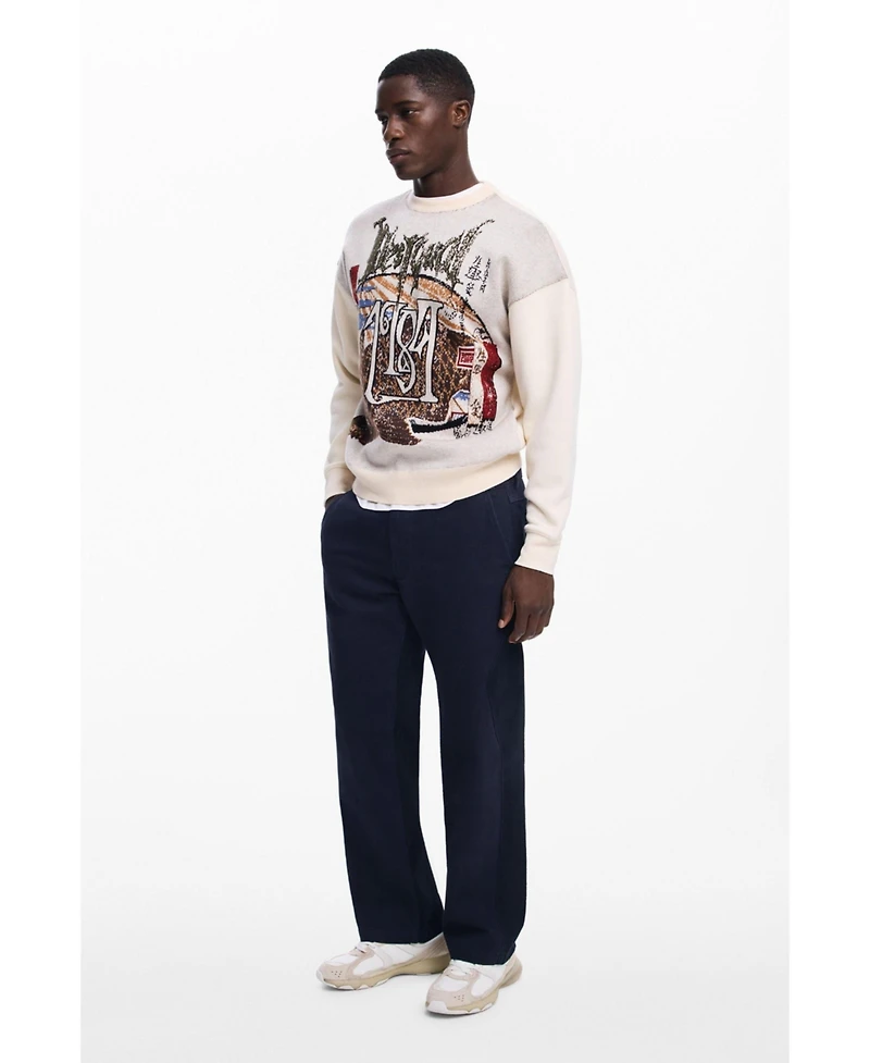 Desigual Men's Vintage carp sweatshirt
