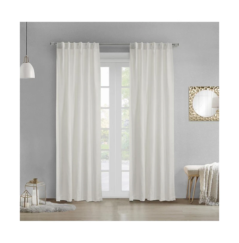 Commonwealth Danbury Dual Header Curtain Panel - 52x84