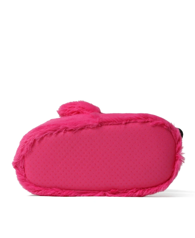 Dearfoams Cozyfoams Women's Overstuffed Animal Closed Back Slipper