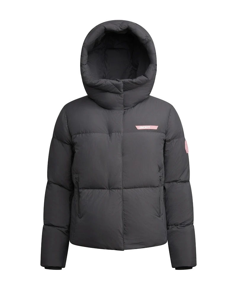 JACK1T Women's Star Shower Long Sleeve Puffer Jacket