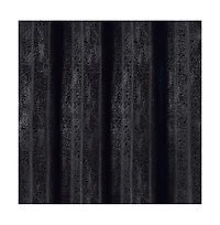 Olivia Gray Roxy Two Tone Jacquard Grommet Single Panel - 54x84", Black
