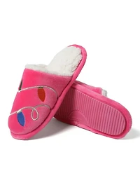 Dearfoams Cozyfoams Women's Holiday Novelty Scuff Slipper with Gift Bag