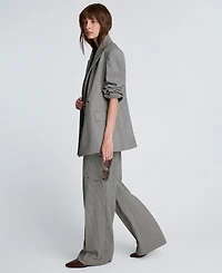 Kenneth Cole Women's Houndstooth Double-Breasted Jacket