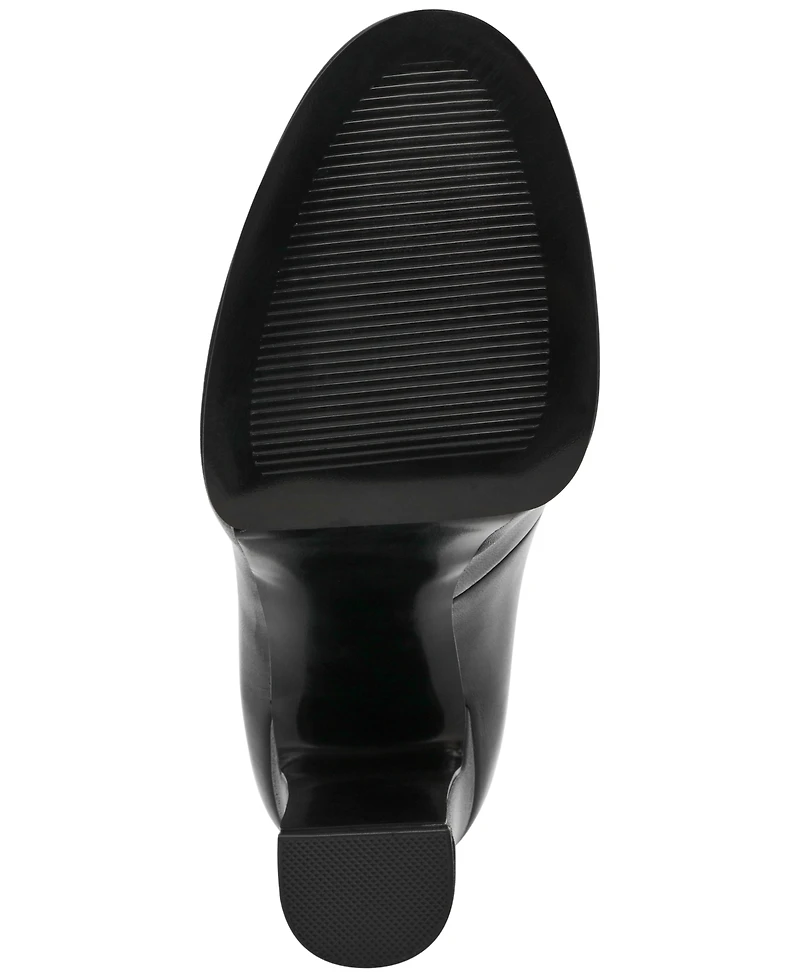 Steve Madden Women's Peyton Cap-Toe Platform Mary-Jane Pumps