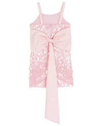 Rare Editions Girls 7-16 Sequin Mesh A-Line Dress