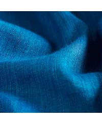 Rustic Weave Linen Curtains (2 Panels) Sheer Window Panel Set, Rod Pocket Curtains