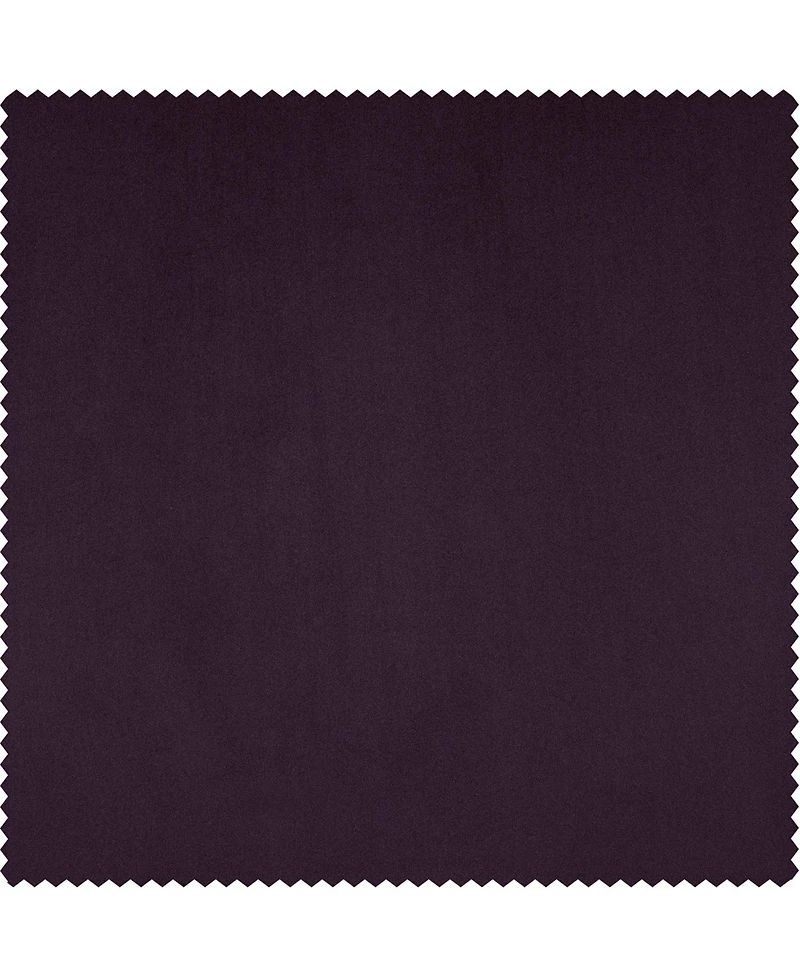 Half Price Drapes Plum Blossom Signature Plush Velvet Hotel Blackout Curtain