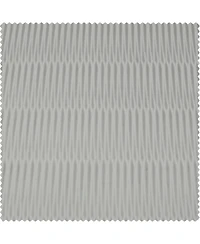 Half Price Drapes Silver Abstract Lounge Embossed Velvet Room Darkening Curtain