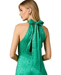 Oasis Women's Bias Halterneck Midi Dress