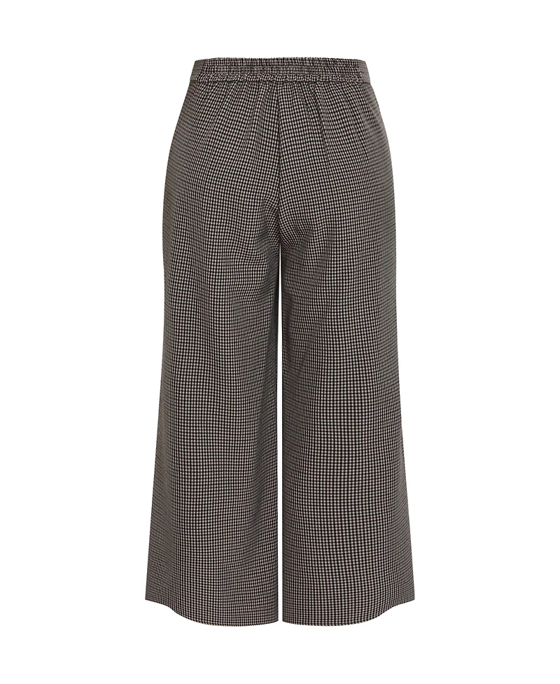 City Chic Women's Tiana Plaid Pant