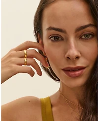 Ottoman Hands Star Drop Earrings