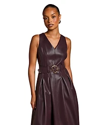 Coast Women's V Neck Sleeveless Dress