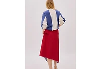 Labeca London Women's Kayra Cotton Striped Skirt