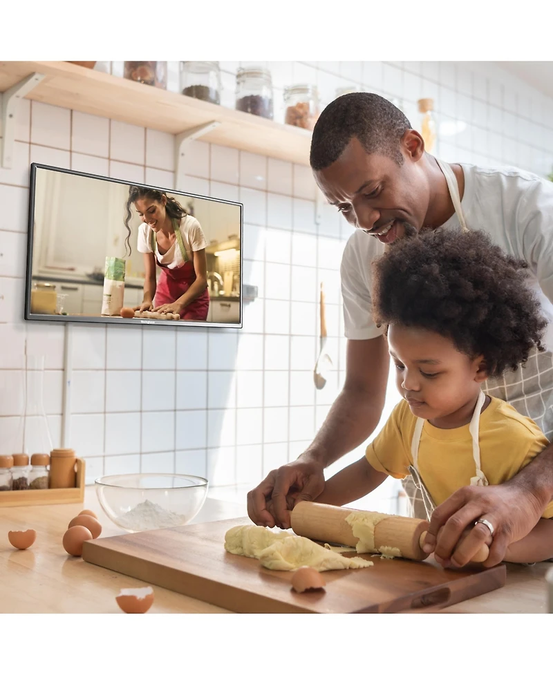 Westinghouse 24" Hd Led Tv with Built-In Dvd Player – Non-Smart Flat Screen, Hdmi & Usb, Compatible with Fire Stick, Roku, Apple Tv, TiVo, Xumo