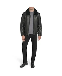 Andrew Marc Black Label Men's Hedland Leather Jacket