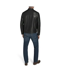 Andrew Marc Black Label Men's Macalister Leather Jacket