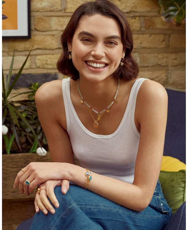 Ottoman Hands Alara Evil Eye Ring