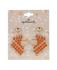 Hallmark Stone Pumpkin Pie Earrings
